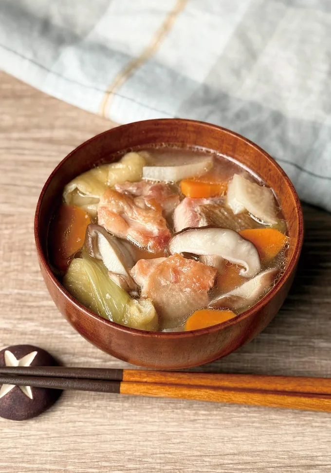 チキンねぎ塩スープ