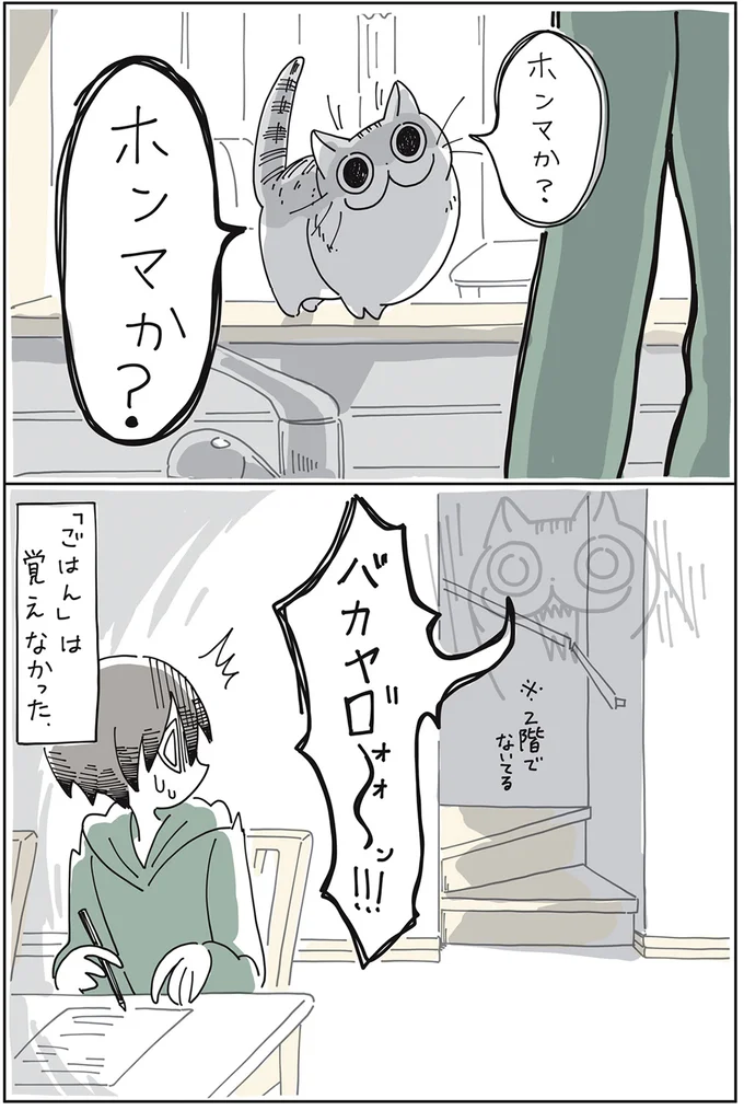 「ごはん」は覚えなかった