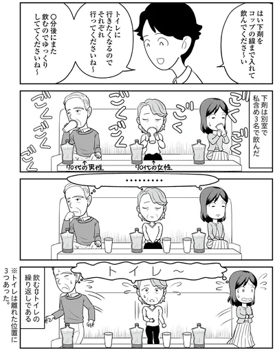 『痔だと思ったら大腸がんステージ4でした　標準治療を旅と漫画で乗り越えてなんとか経過観察になるまで』より