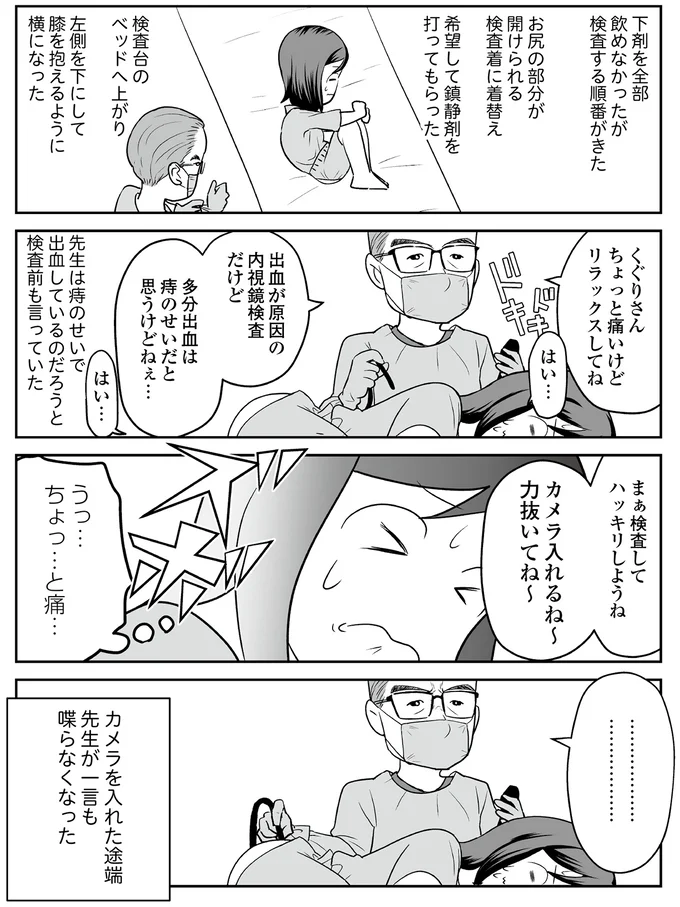 『痔だと思ったら大腸がんステージ4でした　標準治療を旅と漫画で乗り越えてなんとか経過観察になるまで』より