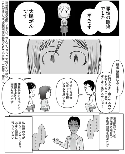『痔だと思ったら大腸がんステージ4でした　標準治療を旅と漫画で乗り越えてなんとか経過観察になるまで』より