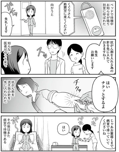 『痔だと思ったら大腸がんステージ4でした　標準治療を旅と漫画で乗り越えてなんとか経過観察になるまで』より