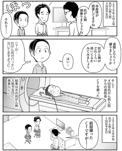 『痔だと思ったら大腸がんステージ4でした　標準治療を旅と漫画で乗り越えてなんとか経過観察になるまで』より