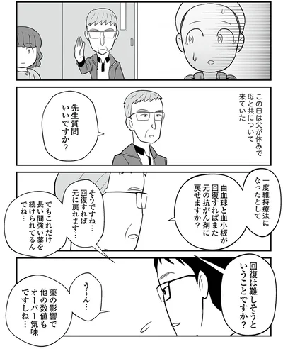 『痔だと思ったら大腸がんステージ4でした　標準治療を旅と漫画で乗り越えてなんとか経過観察になるまで』より