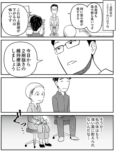 『痔だと思ったら大腸がんステージ4でした　標準治療を旅と漫画で乗り越えてなんとか経過観察になるまで』より
