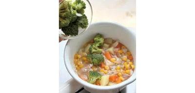 ブロッコリーは煮すぎないことで色味が鮮やかに