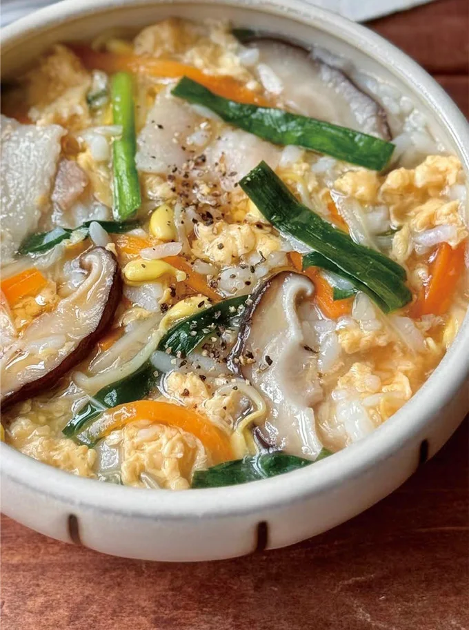 たっぷり野菜の塩クッパ