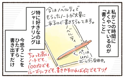 特に好きなのはジャーナリング