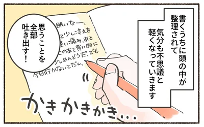 思うことを全部吐き出す！