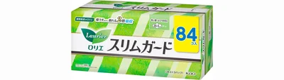 ロリエ 【まとめ買い】 スリムガード 多い昼~ふつうの日用羽つき 20.5cm 84個入