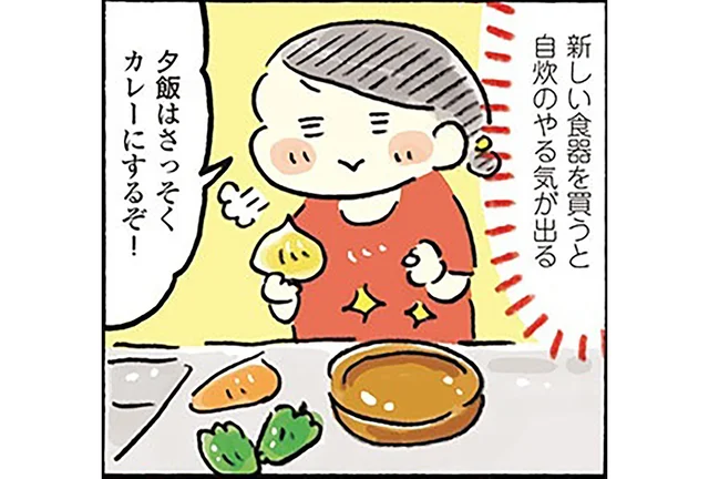 カレーがよりおいしそうに見える。専用皿で彩りアップ！