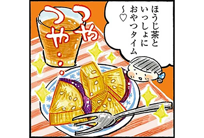 油で揚げない大学イモ。低温焼きで甘さとほっくり感を満喫！