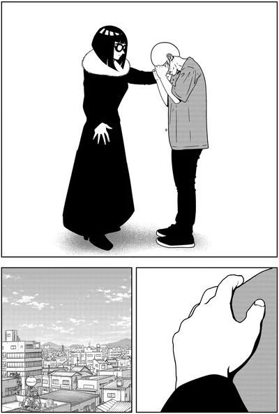 なぐさめる社長