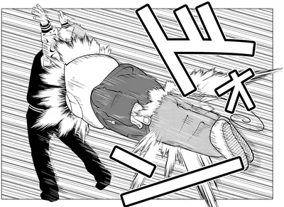 突然頭突きをするシンイチ