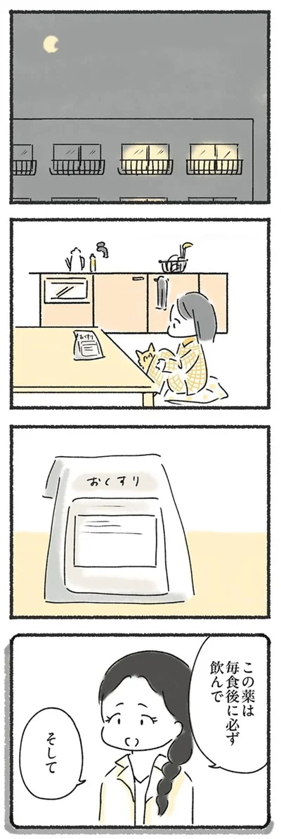 このお薬は毎食後に必ず飲んで