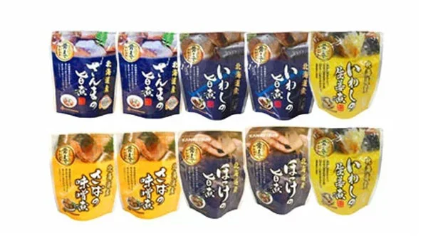 北海道産5種の煮魚セット 20食