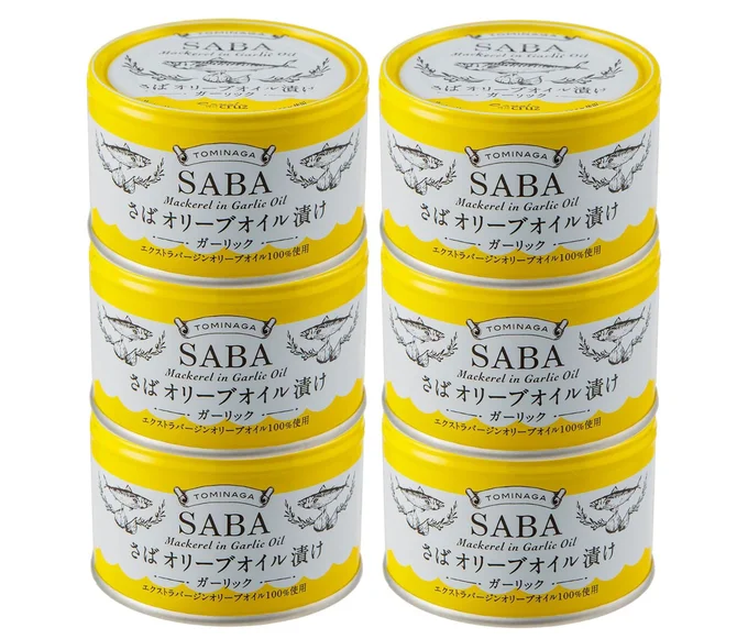 TOMINAGA(トミナガ) トミナガ 国産 さば 缶詰 オリーブオイル 漬け