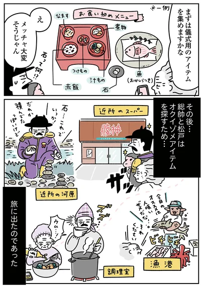 アイテムを求めて旅に出た2人