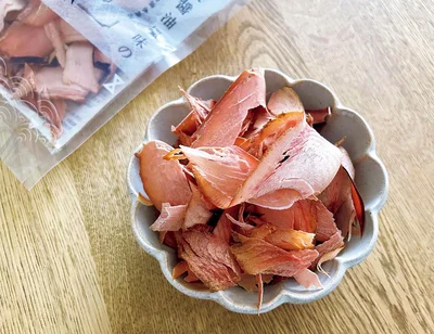 生ハム感覚で食べられる！ 鉄分たっぷりのかつお節
