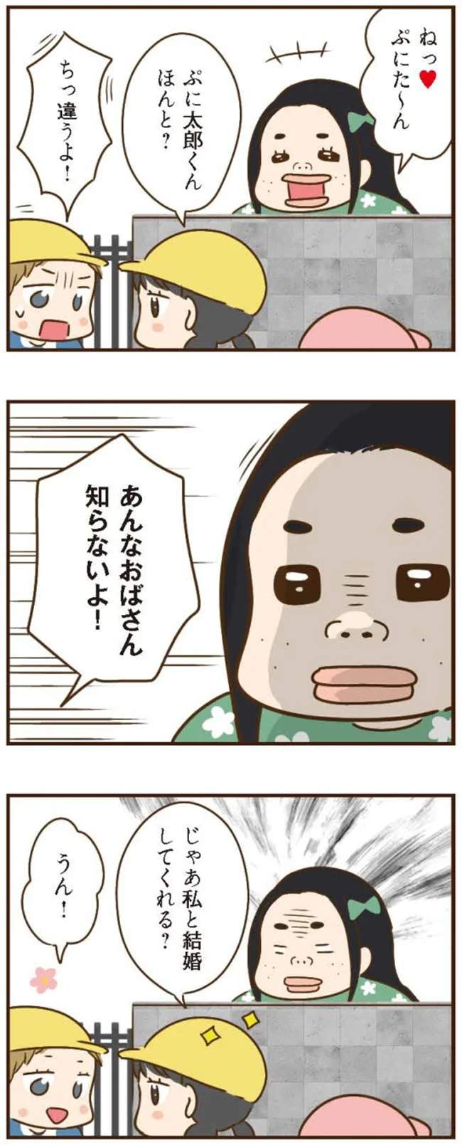 あんなおばさん知らないよ！