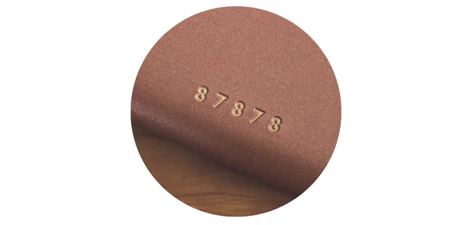 やりくり上手になれる組み合わせ「7」と「8」を箔押し!