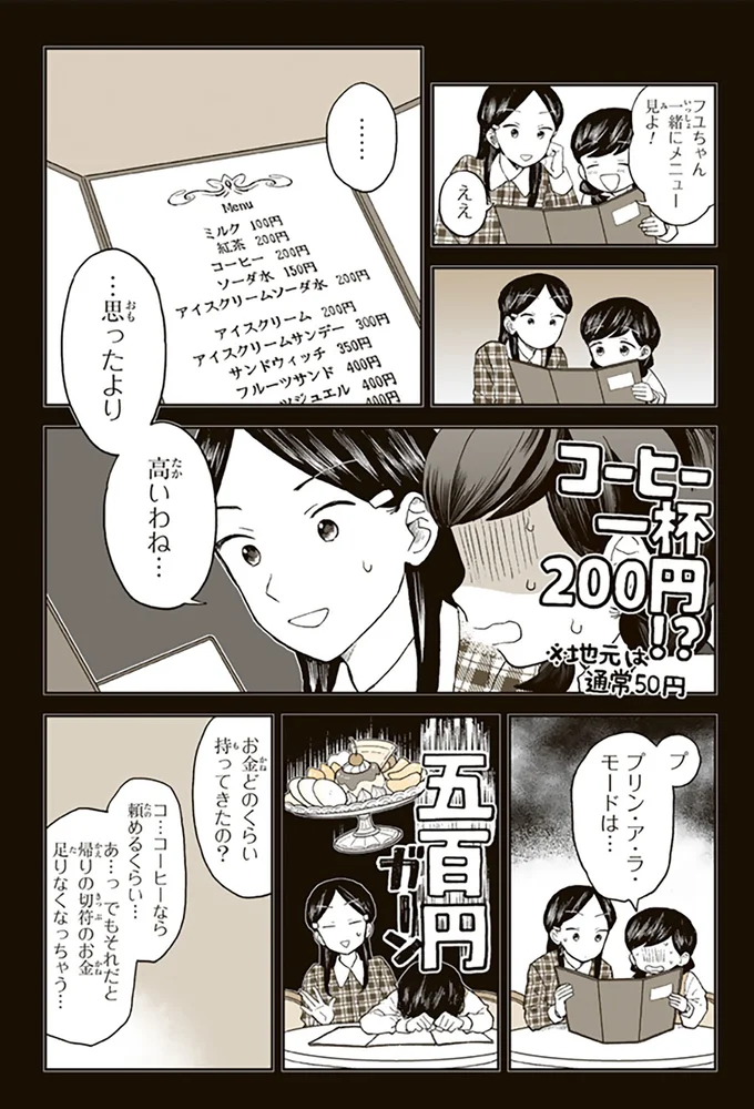 思ったより、高いわね...