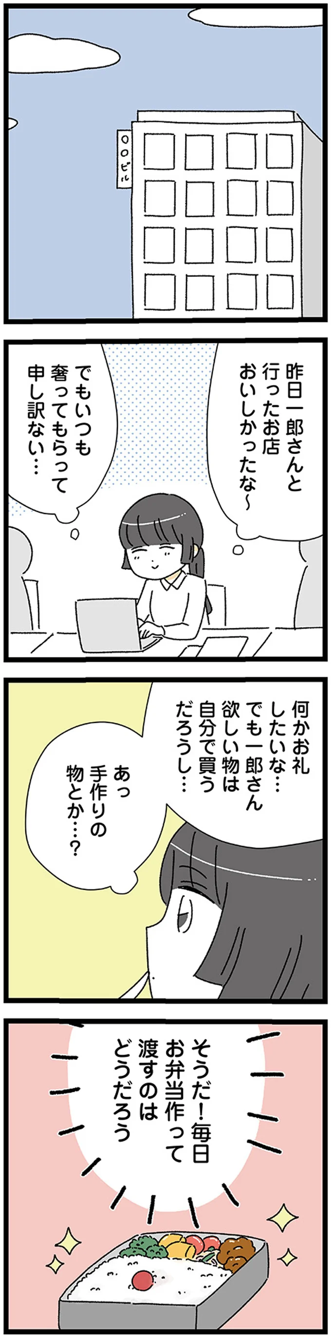 いつも奢ってもらって申し訳ない…