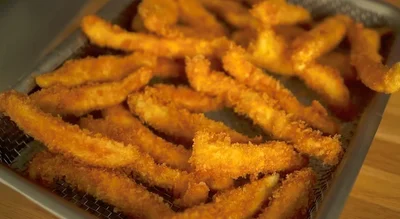 すべて揚げ終わったら盛り付ける