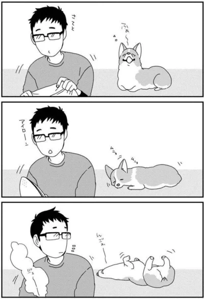 『あしょんでよッ〜うちの犬ログ〜5』より