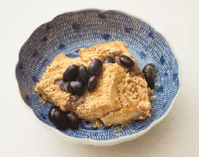 黒豆きな粉もち