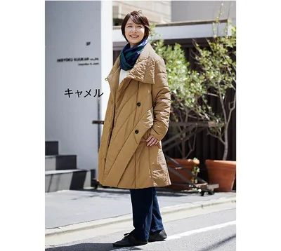 中綿Ａラインコート