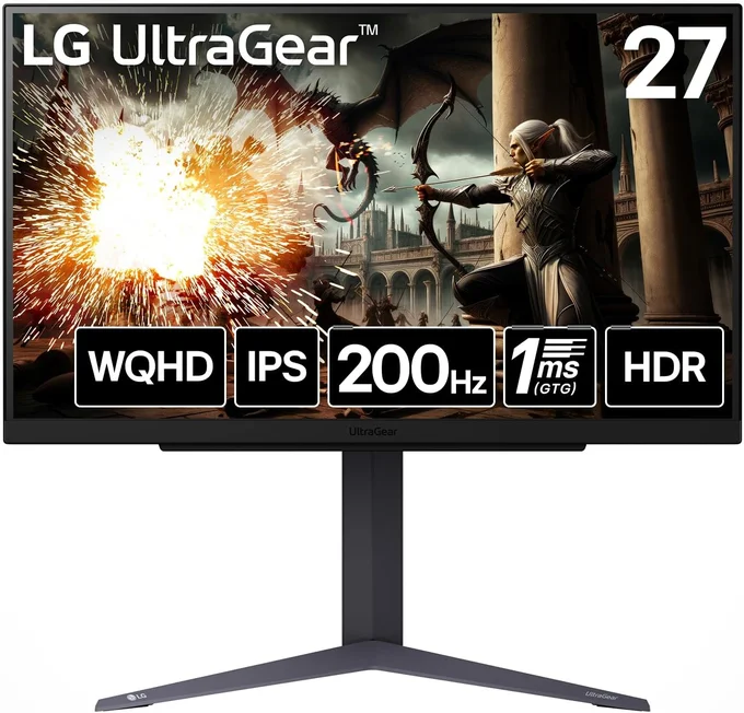 LG ゲーミングモニター LG UltraGear 27GS75Q-B 27.0インチ