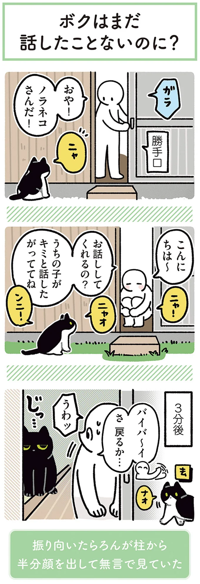 『黒猫ろんと暮らしたら4』より