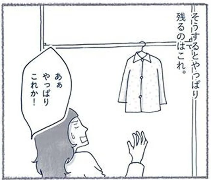 手持ちの服で妄想ショッピングをすると…不要な服があぶり出される！【断捨離】