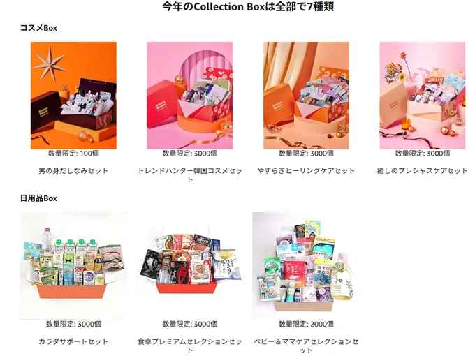 コレクションボックス