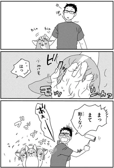 まっまて　動くな！！