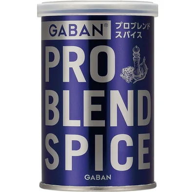8種のスパイスと岩塩、調味料を独自にブレンド「GABAN プロブレンドスパイス」
