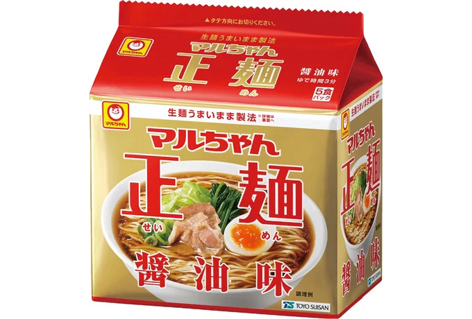 生麺のようななめらかさとコシのある食感を実現！「マルちゃん正麺 醤油味」