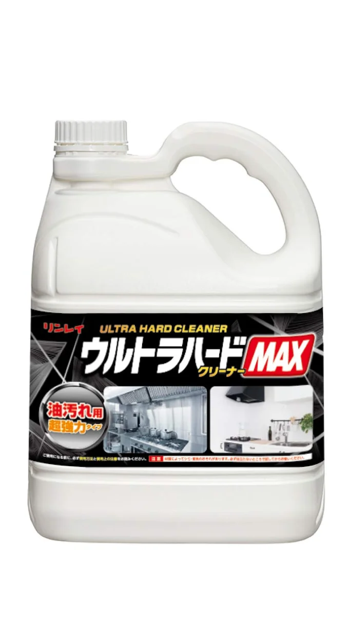 リンレイ ウルトラハードクリーナー MAX 油汚れ用 超強力タイプ 4L