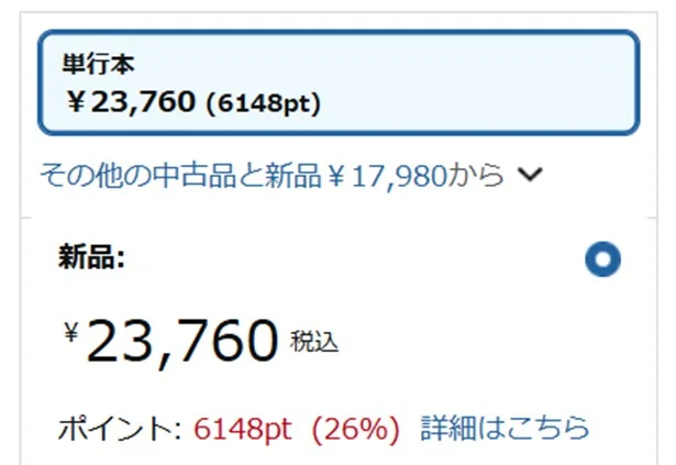 思わず二度見したポイント還元6148ポイントって…