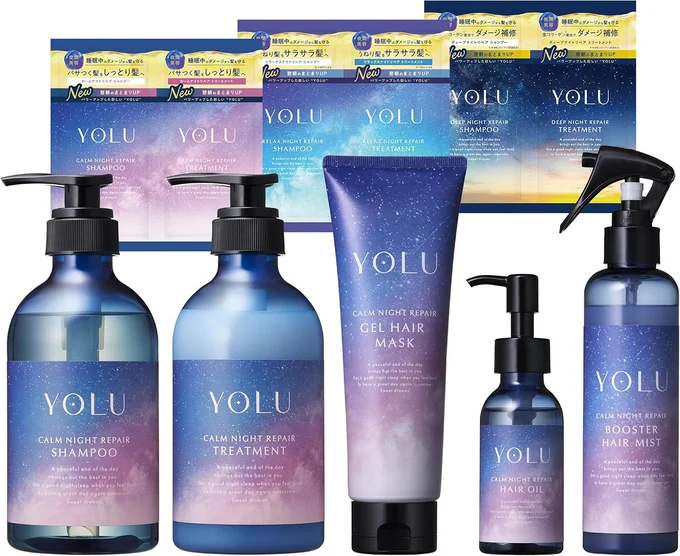 【 2026年 福袋 】 YOLU ヨル 福袋 シャンプー トリートメント セット アウトバス 8点セット カームナイトリペア WEB限定