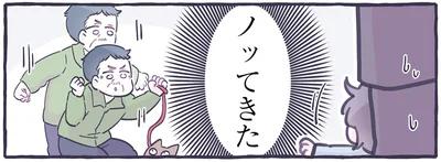 ワンコもびっくり？お散歩中に出会ったノリノリのおじさん