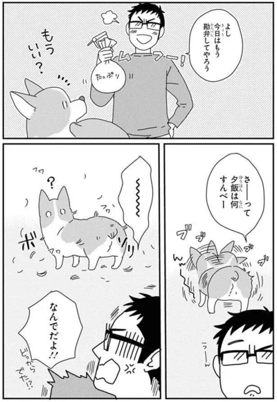 『あしょんでよッ〜うちの犬ログ〜6』より