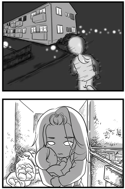 家に向かうと…