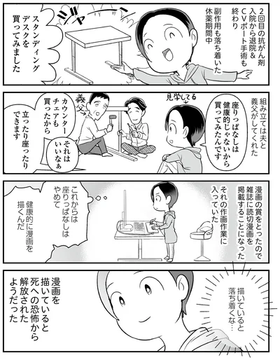 健康的に漫画を描くんだ