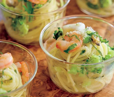 魚介の和風ジェノベーゼ