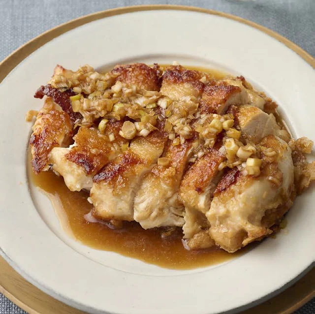 フライパン1つで作る、かんたんサクじゅわ「鶏むね油淋鶏」【仕事帰りごはん】