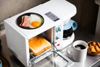 コーヒーとトーストと目玉焼きがこれ1台で！ 忙しい朝のお助けキッチン家電