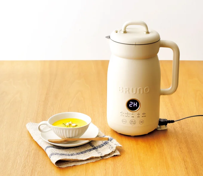 材料をざっくり切って入れたら、ボタンを押すだけ