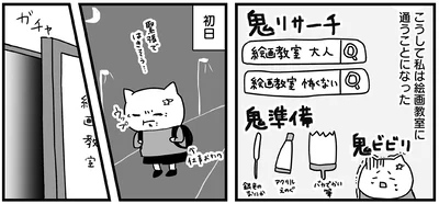 こうして私は絵画教室に通うことになった